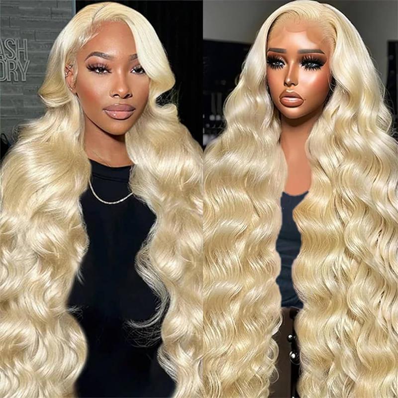 Pizazz Hair 613 Blonde Body Wave 13x6 HD Lace Front Wigs 180% Density - Image 5